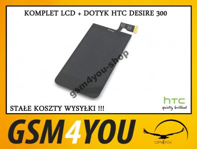 ORYG. KOMPLET LCD + DOTYK HTC DESIRE 300