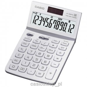 Kalkulator CASIO STYLISH JW-200TW-WE TAX GWAR F-RA