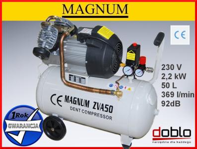 Kompresor sprężarka MAGNUM ZVA 50 369l/min 2,2 kW