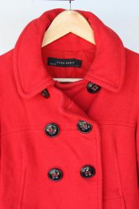 Czerwony płaszczyk na jesień  Zara 36 S OKAZJA!!!