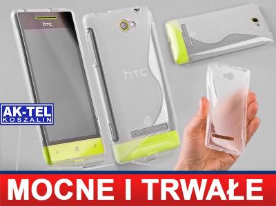 HTC 8S WINDOWS PHONE FUTERAŁ SILIKON NA TYŁ S-LINE