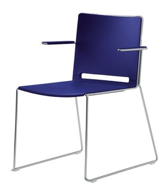 Krzesło konferencyjne FILO podłokietniki / plastik