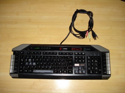 Klawiatura SAITEK CYBORG USB gaming keyboard LED