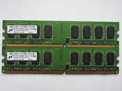 Okazja !! MICRON 4GB (2x2GB) DDR2 800MHz !!