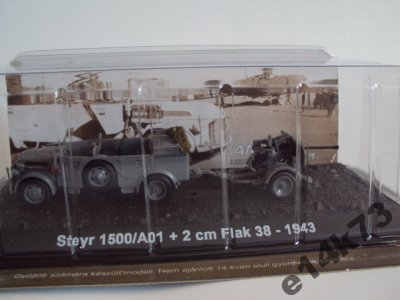 Steyr 1500/A01+2cm Flak 38 -1943 1/72 AmerCom