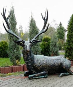 figura ogrodowa posągi zwierząt ozdoby dla ogrodu - 5993620250 - oficjalne  archiwum Allegro