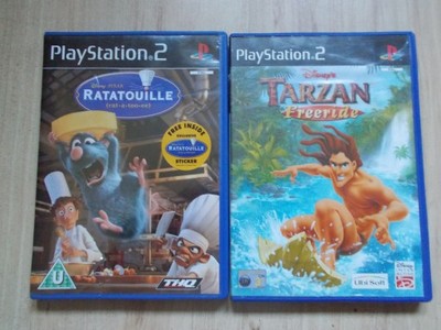 Disney Ratatuj i Tarzan Freeride Ps2  2 gry