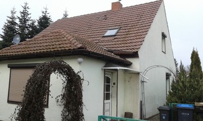 Dom jednorodzinny (Niemcy, przy granicy z Polską)