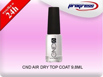 CND AIR DRY TOP COAT 9,8ML