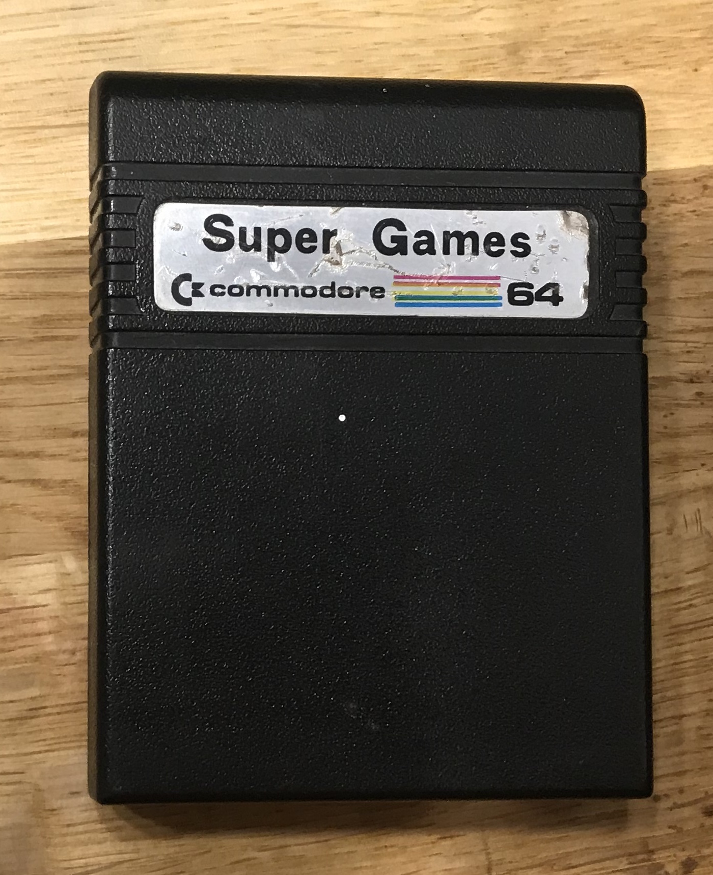 Cartridge Super Games Commodore 64 C64
