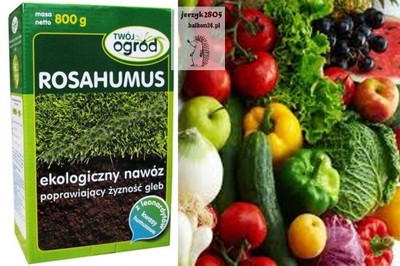 ROSAHUMUS 800g OBORNIK NAWÓZ naturalny humus