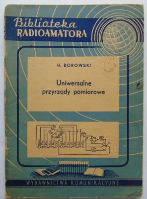 Uniwersalne przyrządy pomiarowe Borowski 1955