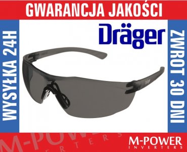 Okulary ochronne przeciwsłoneczne UV marki Drager - 6120649557 - oficjalne  archiwum Allegro