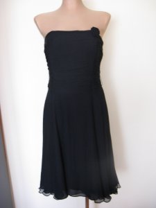 Piękna czarna jedwabna suknia SOLAR  r.38  499 zł