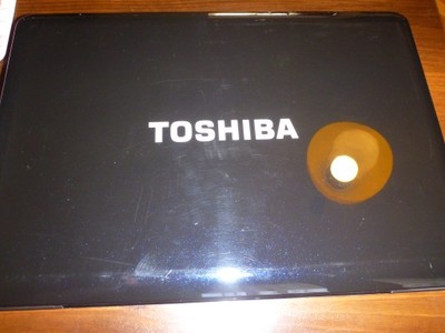 Toshiba A350 4GB 250GB USZKODZONY