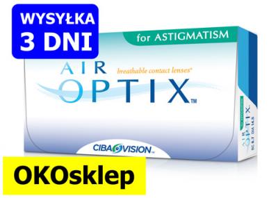Air Optix for Astigmatism 3 szt. soczewki toryczne