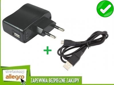 PZ24 ŁADOWARKA SIECIOWA + Kabel MICRO USB SAGEM