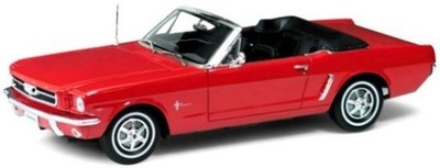 Ford Mustang 1/2 Cabrio (1964) red 1:18 Welly