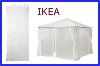 Moskitiera IKEA LAPPON 300x300x205 biała na namiot - 4276544658 - oficjalne  archiwum Allegro