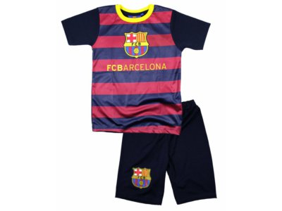 FC Barcelona Komplet Chłopiec Spodenki T-shirt 128