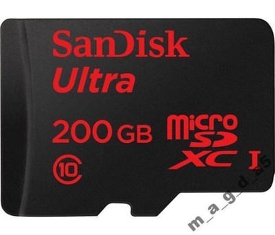 Nowa Karta Pamięci SanDisk Ultra micro SDXC  200GB