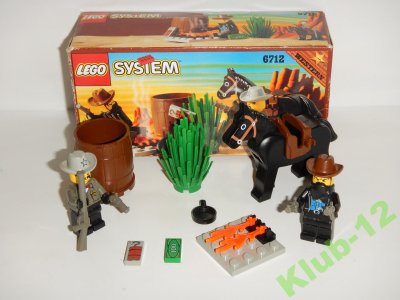 Lego 6712 Sheriff's Showdown Zestaw Pudełko - 6477129045 - oficjalne  archiwum Allegro