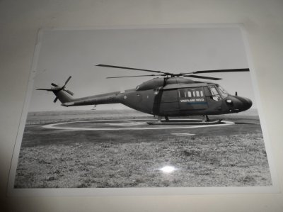 Zdjęcie prasowe helikoptera Westland WG13