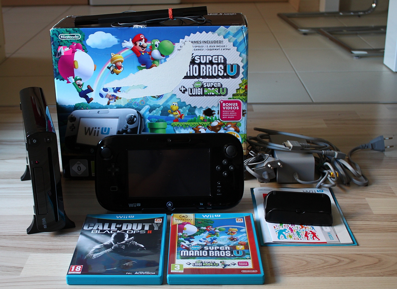 Nintendo Wii U 32GB Premium Pack - zadbany zestaw!