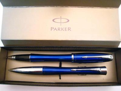 Parker Urban Pióro kulkowe+Długopis Fash niebieski