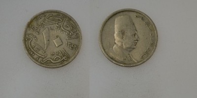 Egipt 10 Milliemes 1924 rok od 1zł BCM