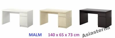 IKEA solidne biurko 140x65 cm   MALM  kurier  FVAT