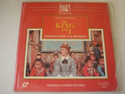THE KING AND 1 .2LV LASERVISION LASERDISC PAL BDB