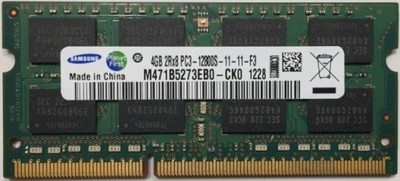 Samsung 4 GB 2Rx8 PC3 12800S 11-11-F3