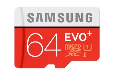 KARTA SAMSUNG EVO PLUS  micro SDXC 64 GB  80 MB/s