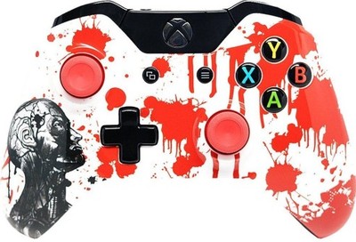 Zombie Red Xbox One Rapid FIre Modded Pad 35 Mod
