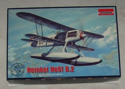 SAMOLOT HEINKEL HE-51 B.2  1/48