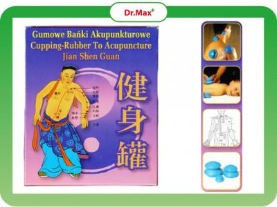 Bańki Bezogniowe Akupunkturowe Chińskie 4szt.