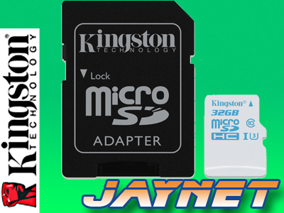 KINGSTON 32 GB micro SD HC Class 10 90MB/s ACTION