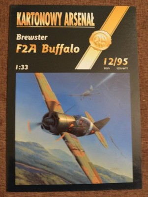 Haliński 12/95 Samolot Brewster F2A Buffalo