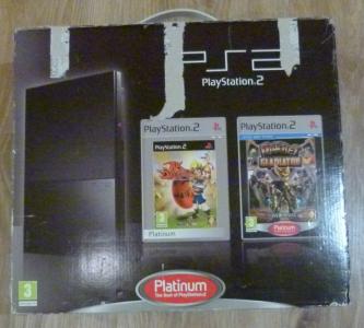 PS2 slim -Edycja  Platinium