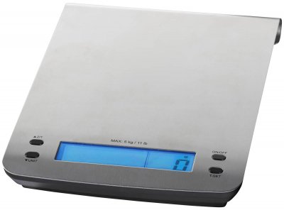 Waga elektroniczna temperatura zegar Westfalia 5kg