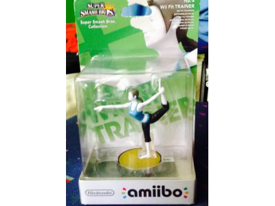 Amiibo Wii U Fit TRAINER plus gazety PSX EXTREME