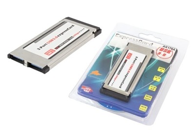 ADAPTER KONTROLER KARTA EXPRESS CARD 2x USB 3.0