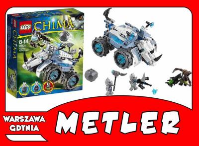 Lego Chima Miotacz skał Rogona + Akcesoria 70131