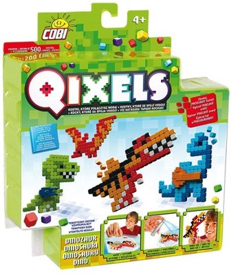 Qixels Zestaw uzupełniający Dinozaury 87111 Cobi