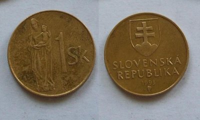 1 Korona 1993 Słowacja