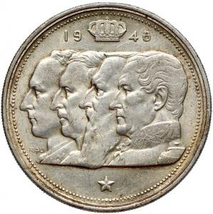 1497. Belgia, 100 franków 1948, st.1-/2+