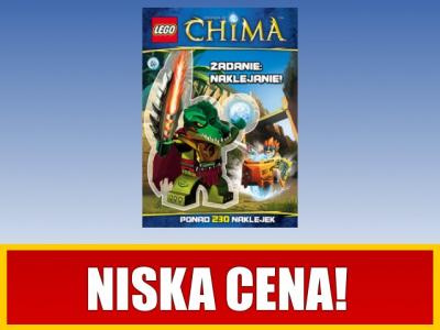 Lego Legends of Chima. Zadanie naklejanie