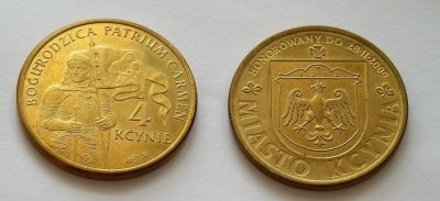 4 Kcynie - Kcynia moneta zastępcza 2009 r.