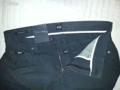 Nowe spodnie męskie HUGO BOSS 33/36 z metką, model - 5011548539 - oficjalne  archiwum Allegro
